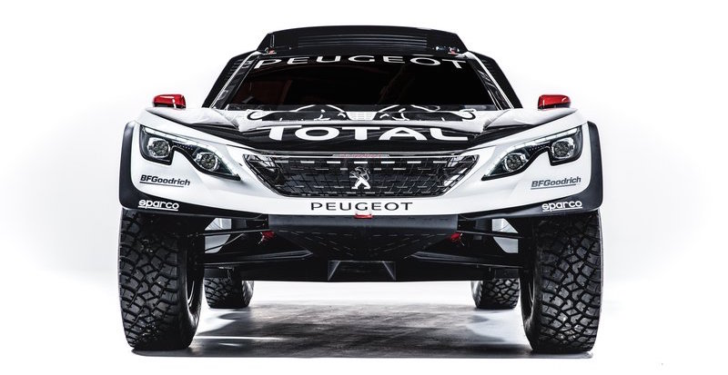 The 3008, looking fierce. (Image: Flavien Duhamel/Red Bull)